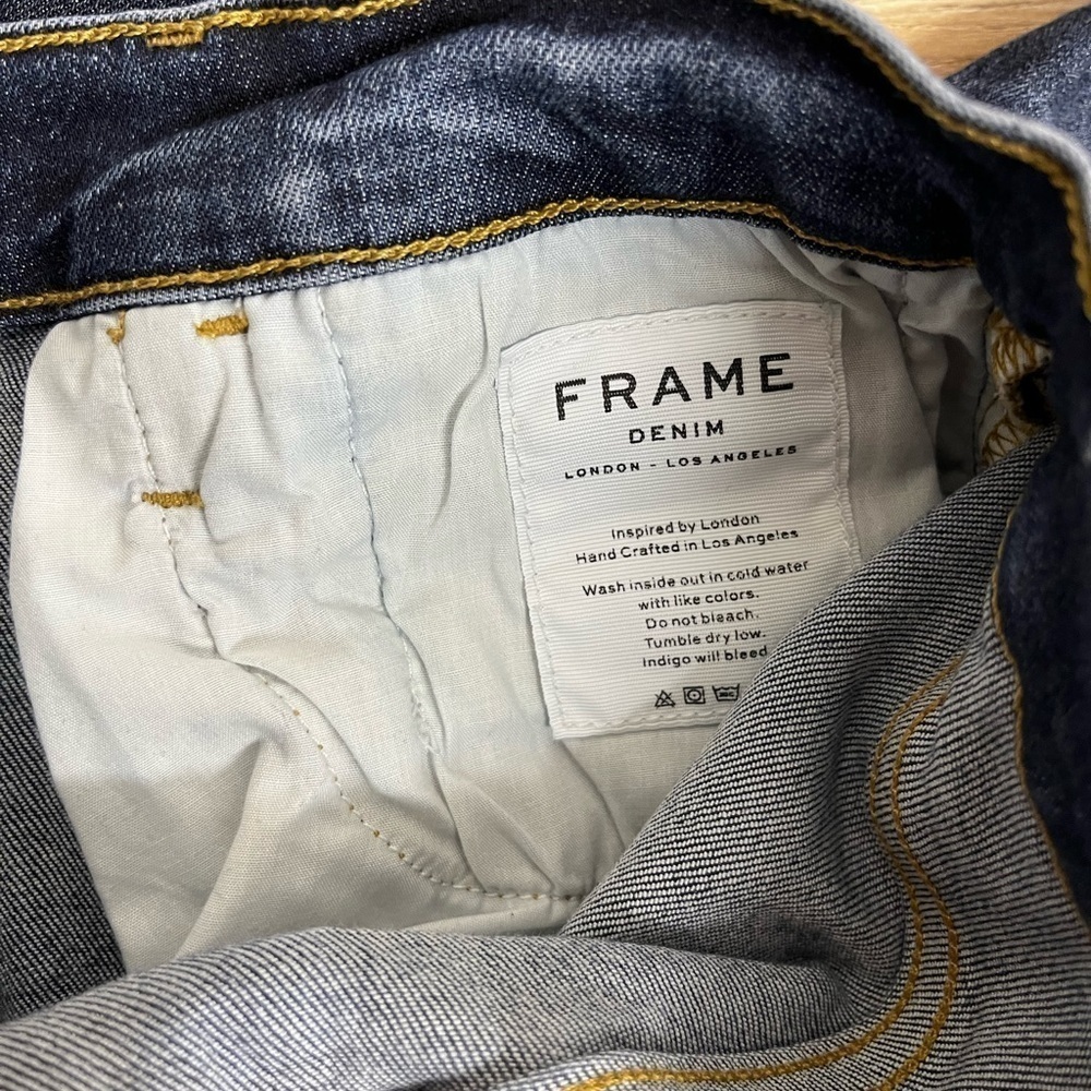 Frame Los Angeles Women's Le High Skinny Jeans Size 28 Mid Rise Stretch - Picture 9 of 9
